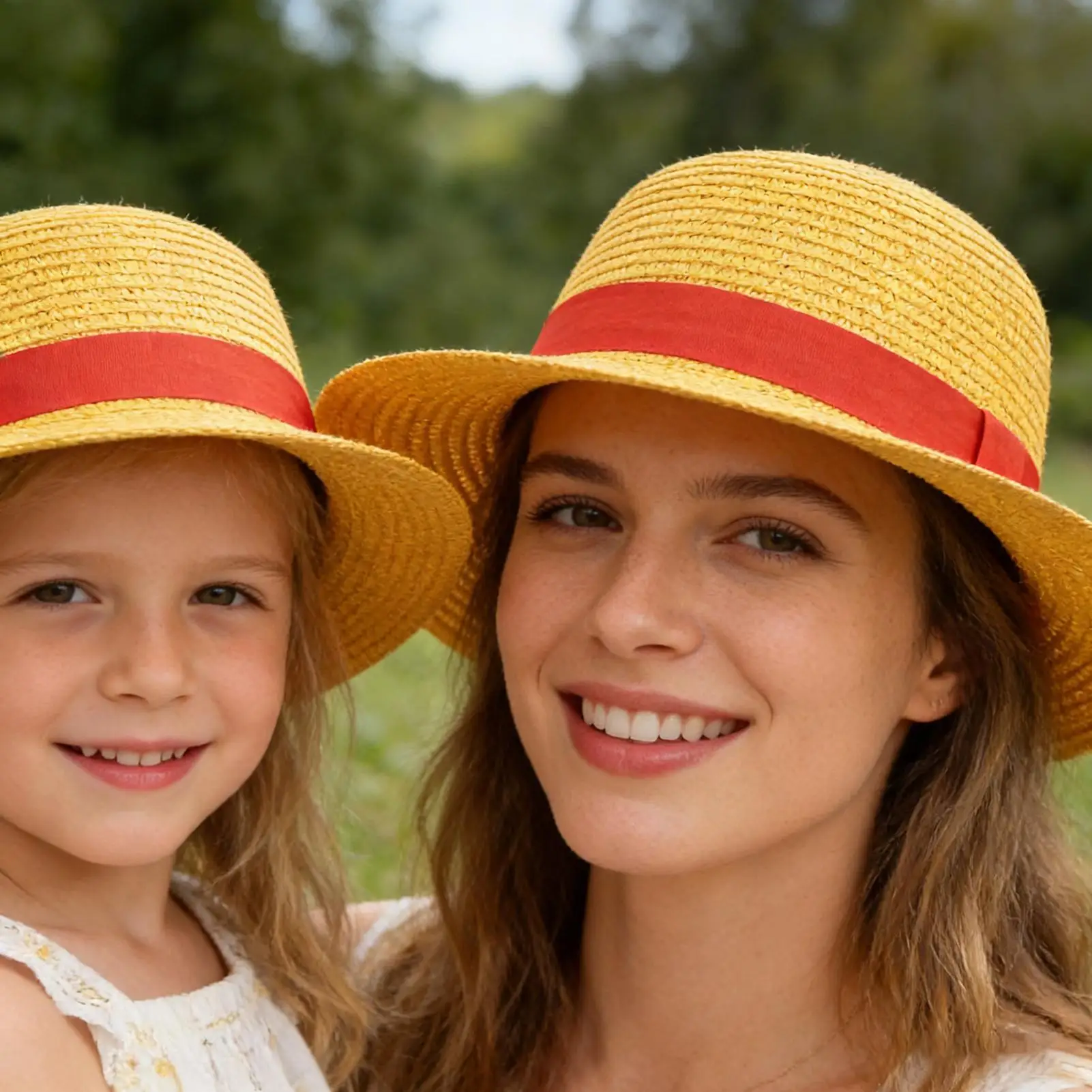 Kapelusz słomkowy Anime Cosplay Rekwizyt Luffy Czapka Role Play Letnie kapelusze słomkowe Akcesoria do występów scenicznych Dorosły Unisex Kapelusz przeciwsłoneczny