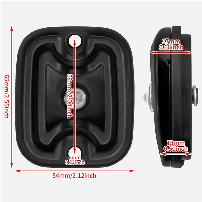 

Motorcycle Front Brake Master Cylinder Cover For Dyna Softail Fat Boy Touring Road King Trike Sportster XL Spare Parts