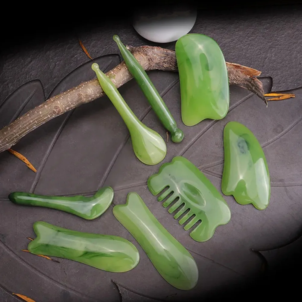 

Massage Tool Set Handheld Acupressure Sticks Durable Self Massagers Face Back Relaxing Body Aromatherapy Accessories