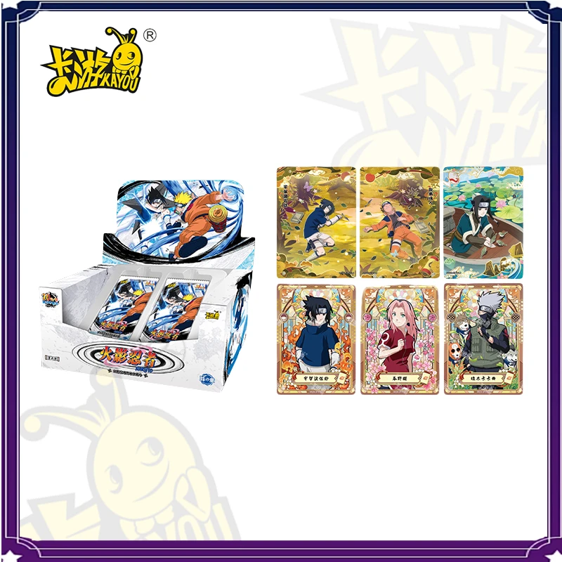 Kayou Genuine Naruto Legacy Collection Card Array Chapter Card Периферийные коллекционные карты
