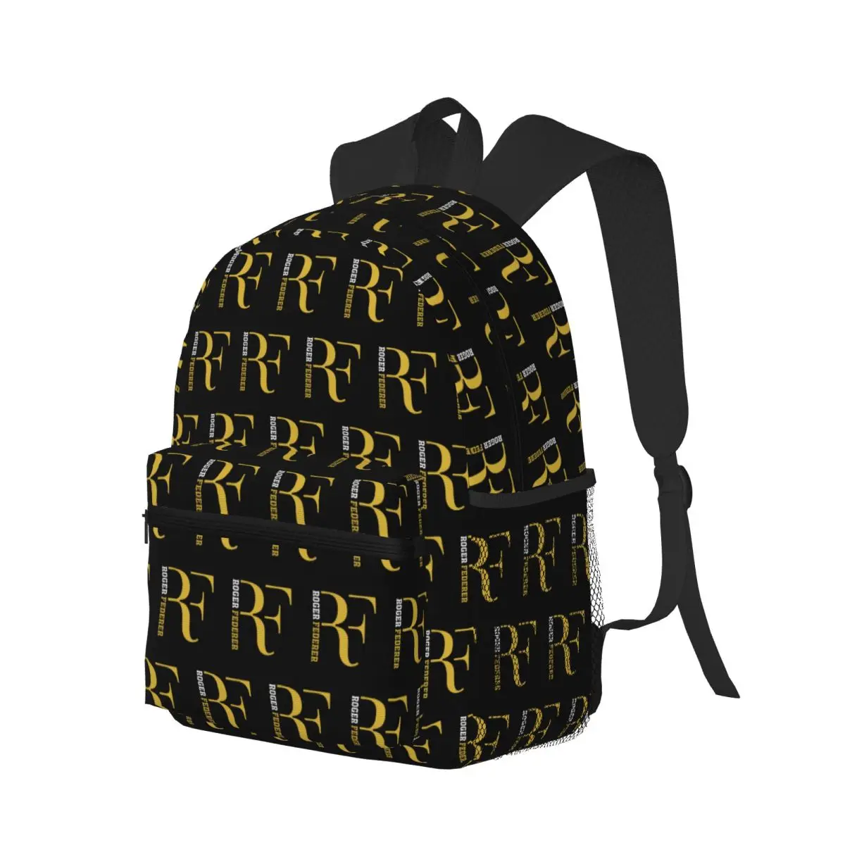 Roger Federer Student Backpack School Bag Hiking Travel Daypack for Boys Girls Bookbag Shoulder Bags