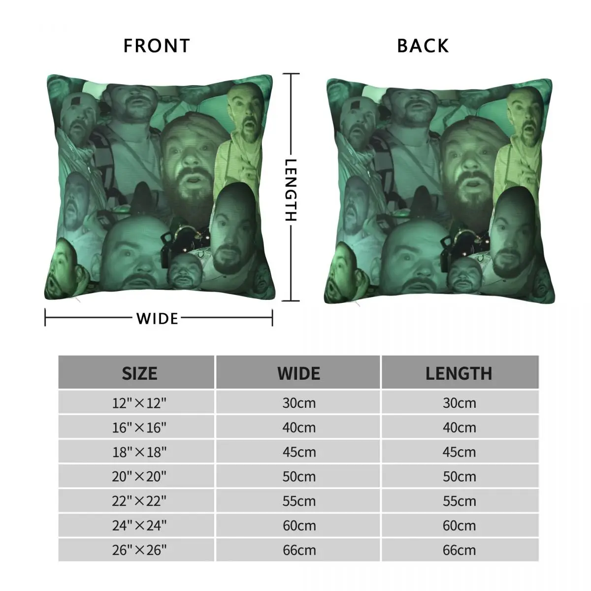 Aaron Goes In Alone Ghost Adventures Square Pillowcase Polyester Linen Velvet Decorative Throw Pillow Case Sofa Cushion Cover