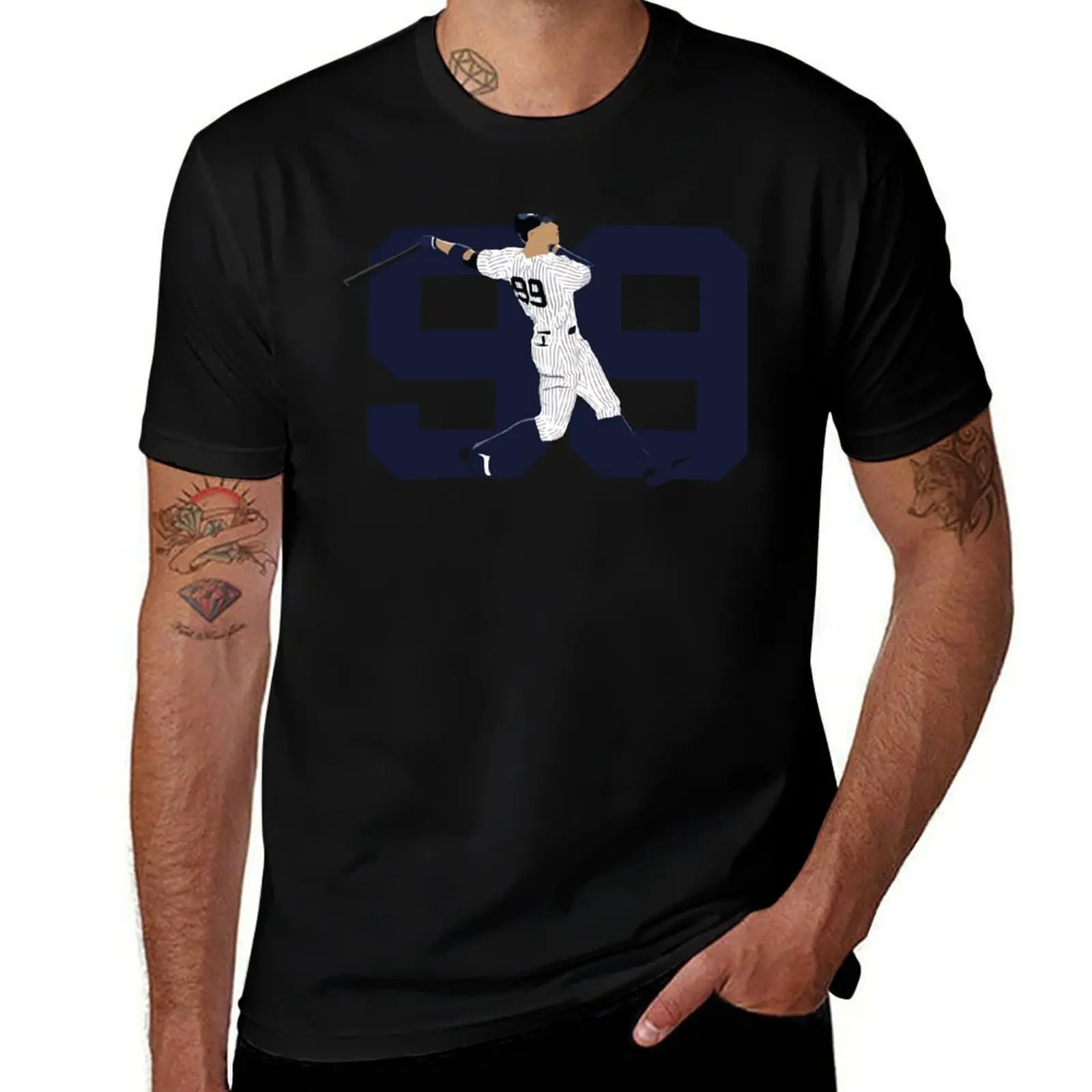 All Rise For The Judge Dw3 T-Shirt Simple Solid Color Crew Neck Tee T-Shirt