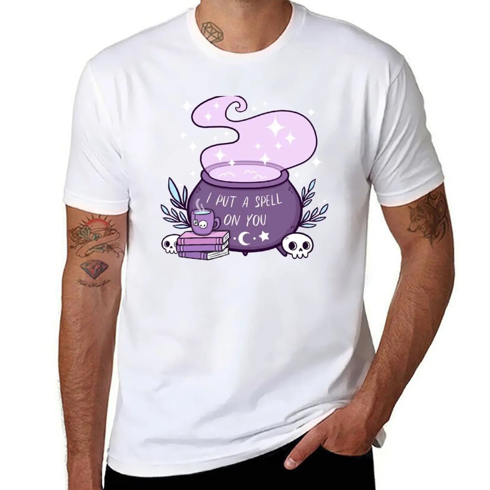 

Witch Cauldron | Nikury T-Shirt cotton t shirts high quality man t shirt designer T-Shirt