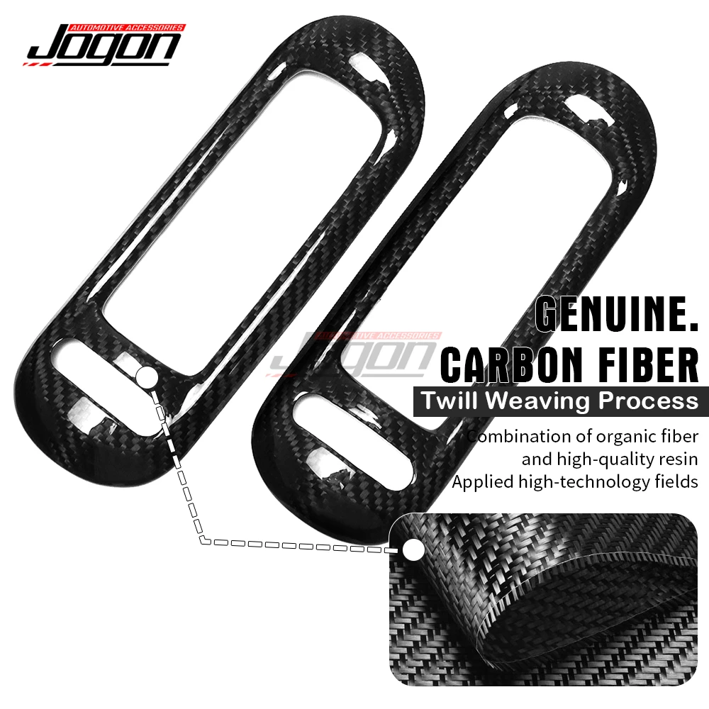 Real Carbon Fiber Rear Door Air Conditioning Vents For Hyundai Ioniq 5 NE 5 N SE 2022-2025 B Pillar Interior