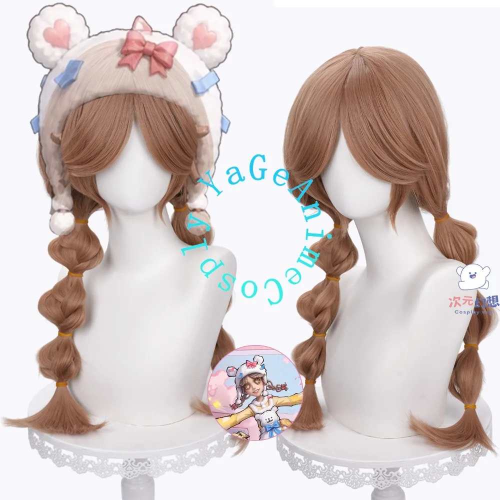 Identity V Lily Cosplay Wig Twin Tails Styled Hair for Halloween Game Festival and Character Photography