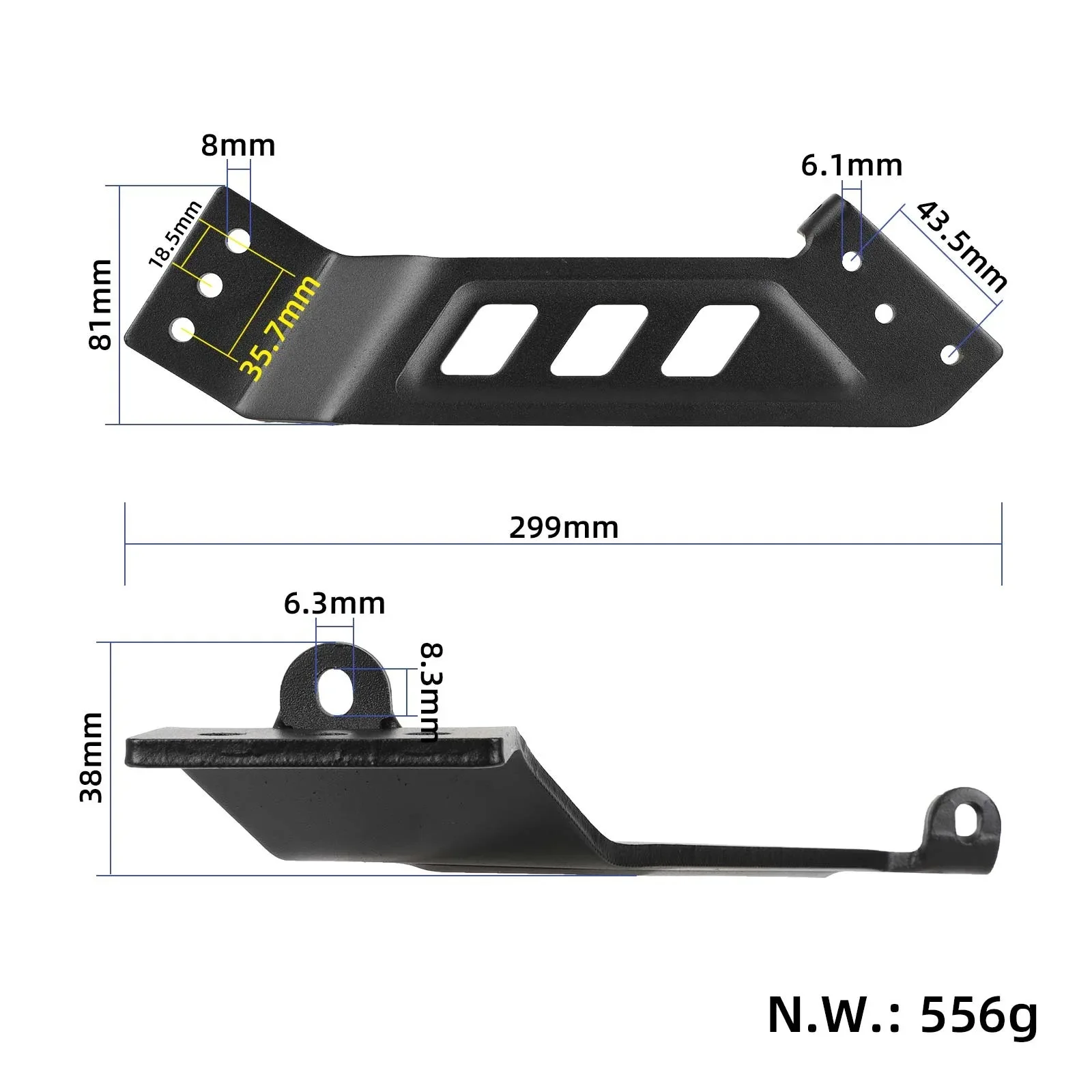 For Kamikaze K1 Left Right Front Arm Bracket Electric Scooter Connecting Beam Fronts Suspension Support Mount