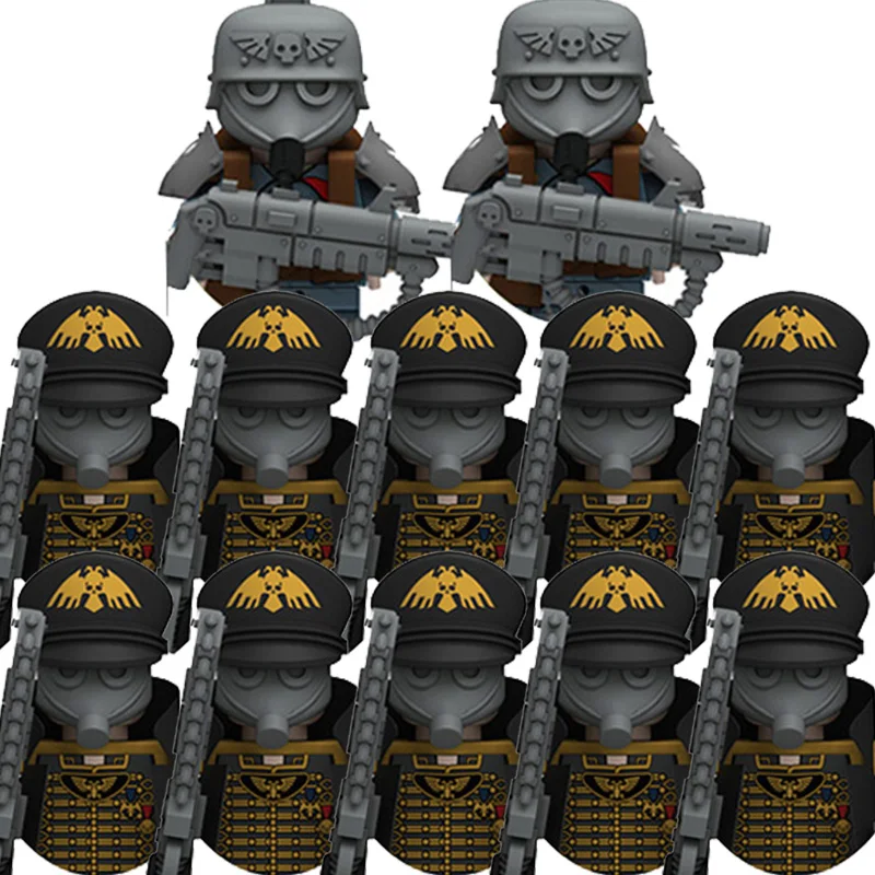 Juguetes para Niños, Mini Figuras de Soldados de las Fuerzas Especiales, Modelo de Ensamblaje, Bloques de Construcción de Partículas Pequeñas, Sets de Regalo para Niños
