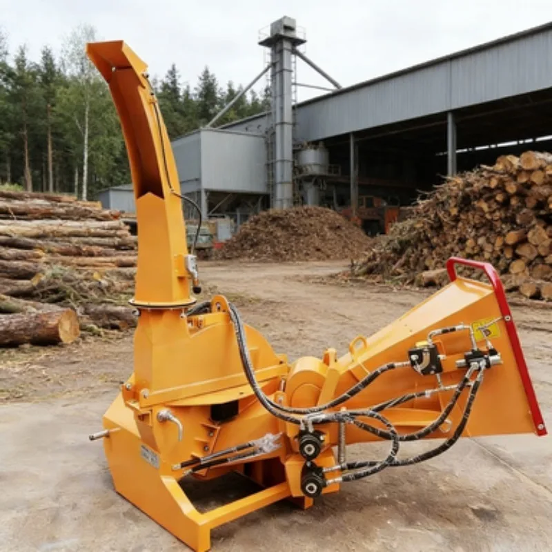

Powered Mini Wood Chipper Shredder Portable and Small Firewood Processor for Branches Grinding