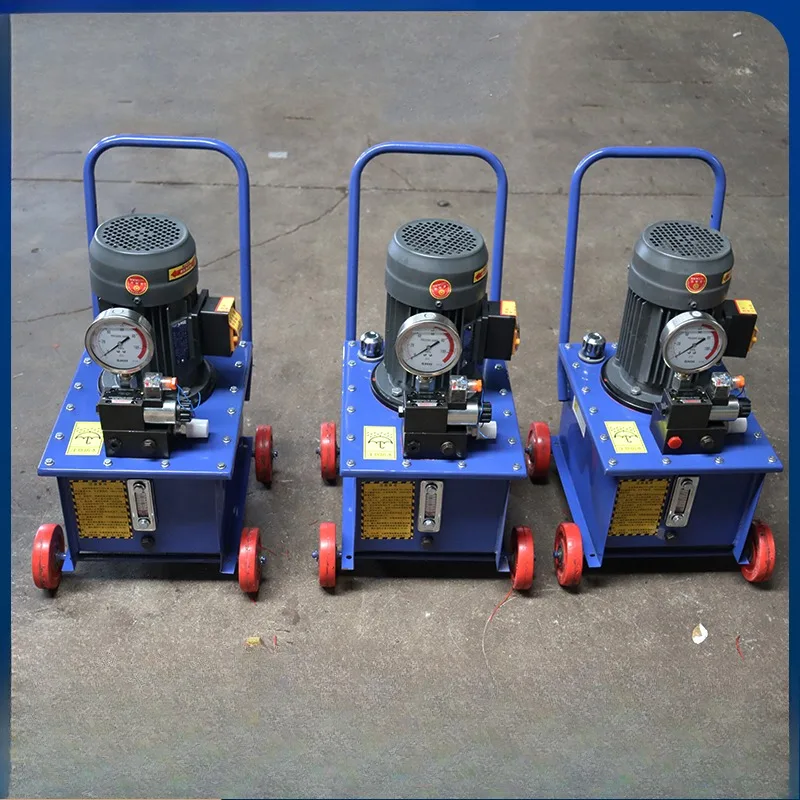 220V hydraulic system assembly 1.5KW large flow dual circuit hydraulic oil pump