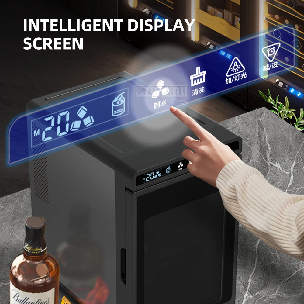 Portable Electric Ice Cube Maker Large Ice Making Machine Automatic Commercial High Quality Ice Maker Kostkarka Do Lodu