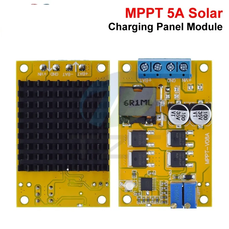 1/2/5PCS5A MPPT Solar Panel Regulator Controller Solar Charging Control Panel Battery Charging 9V 12V 24V Auto Switch