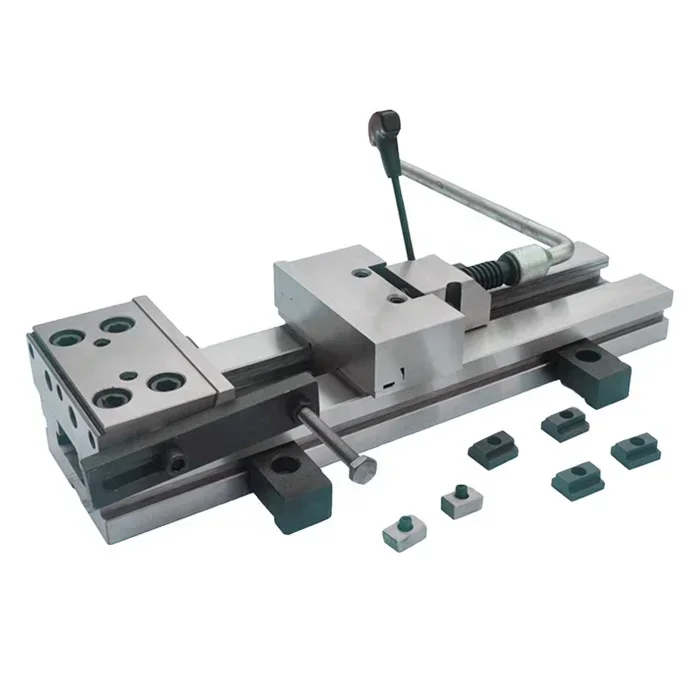 GT Modular Vise alat presisi GT100 150 175 200 300 aksi cepat Presisi horizontal Vertikal vises  mesin Cnc