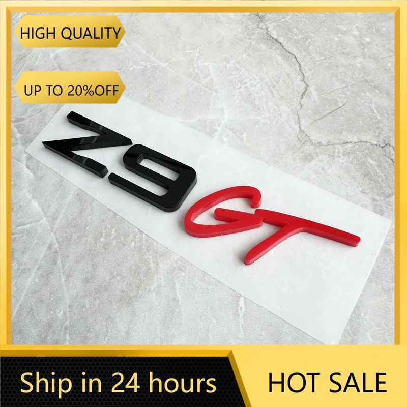 Personalized car rear sticker Logo For DENZA Z9GT N9 N7 D9 N8  3D Stereoscopic letter Blackened Rear Emblems