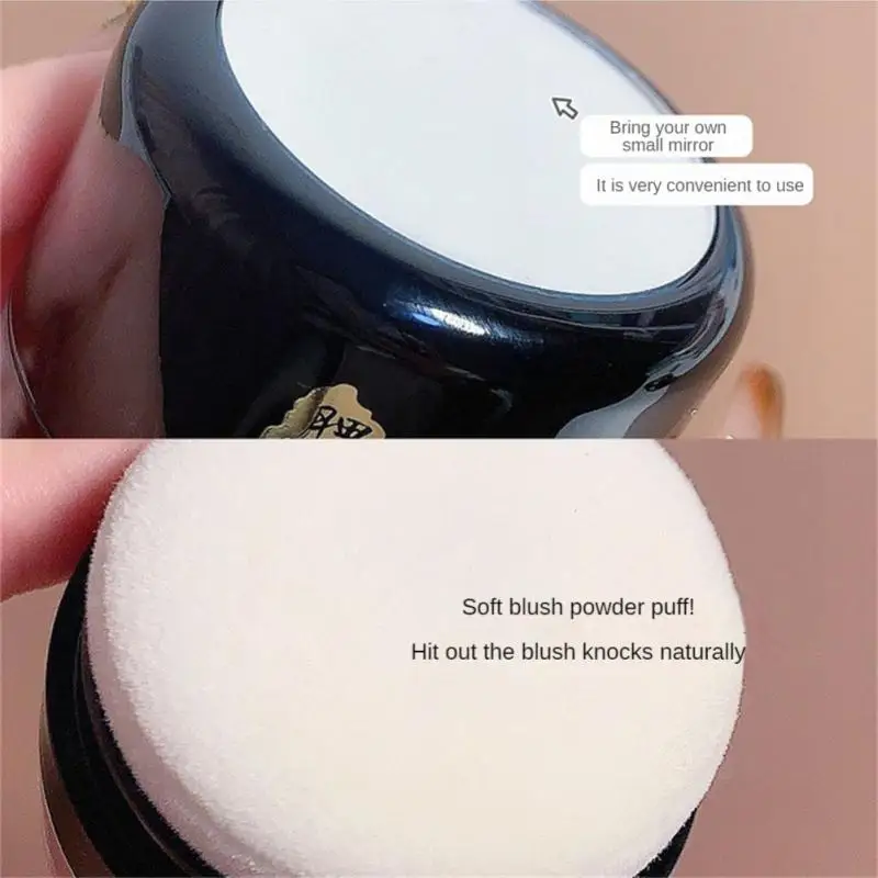Colorete mate con cabeza de seta, almohadilla de aire resistente al agua, paleta de colorete duradero, contorno de mejillas, tinte Natural para