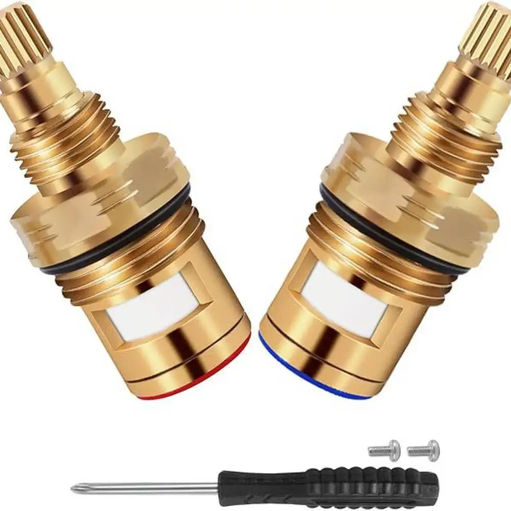 Professional Brass Ceramic Disc For Faucet Valve Replacement Spare Parts Basin Tap Repair Plumbing Components