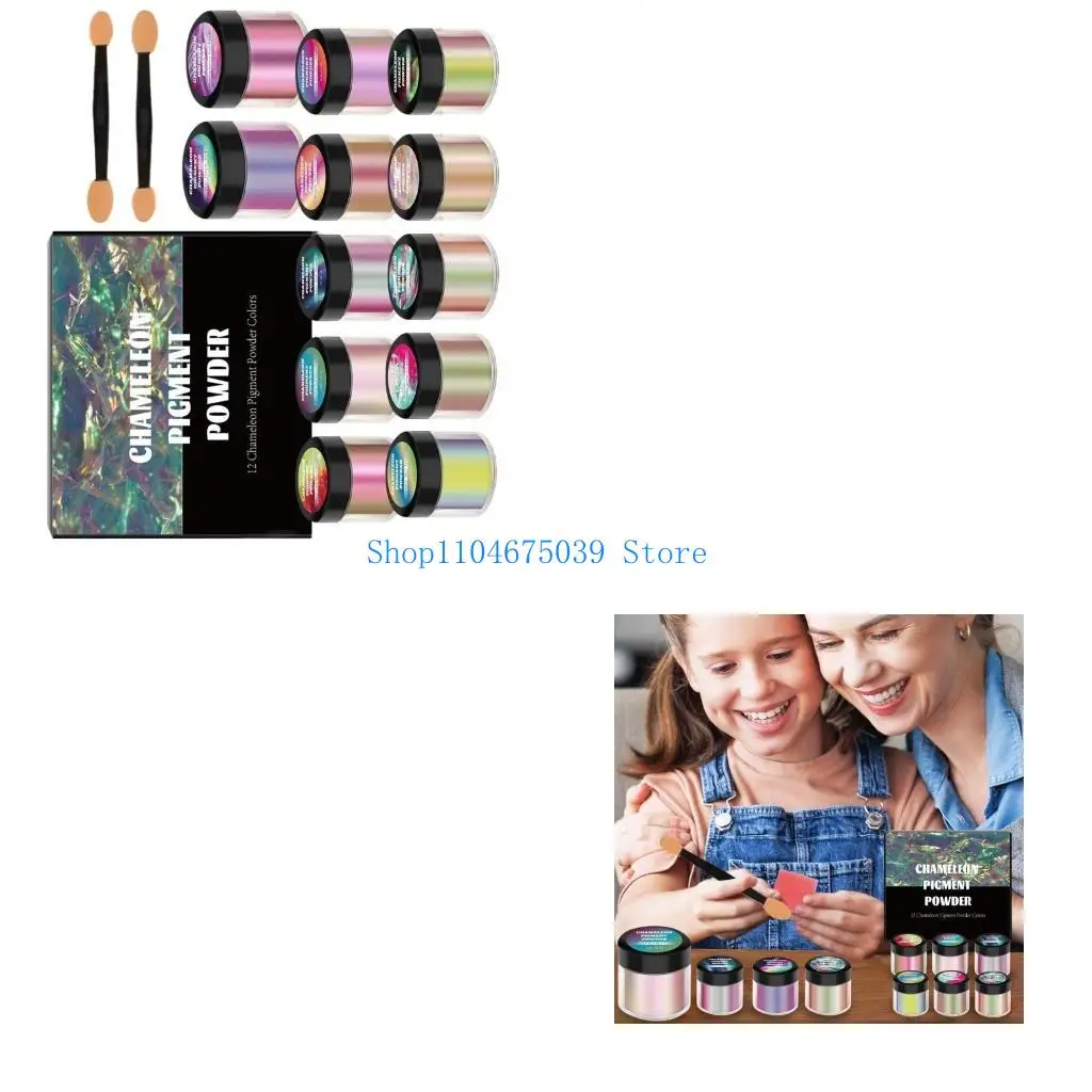 

5asd Color-Changing Powders Crafting Powder Crystal Resin Dye Craft Pigments