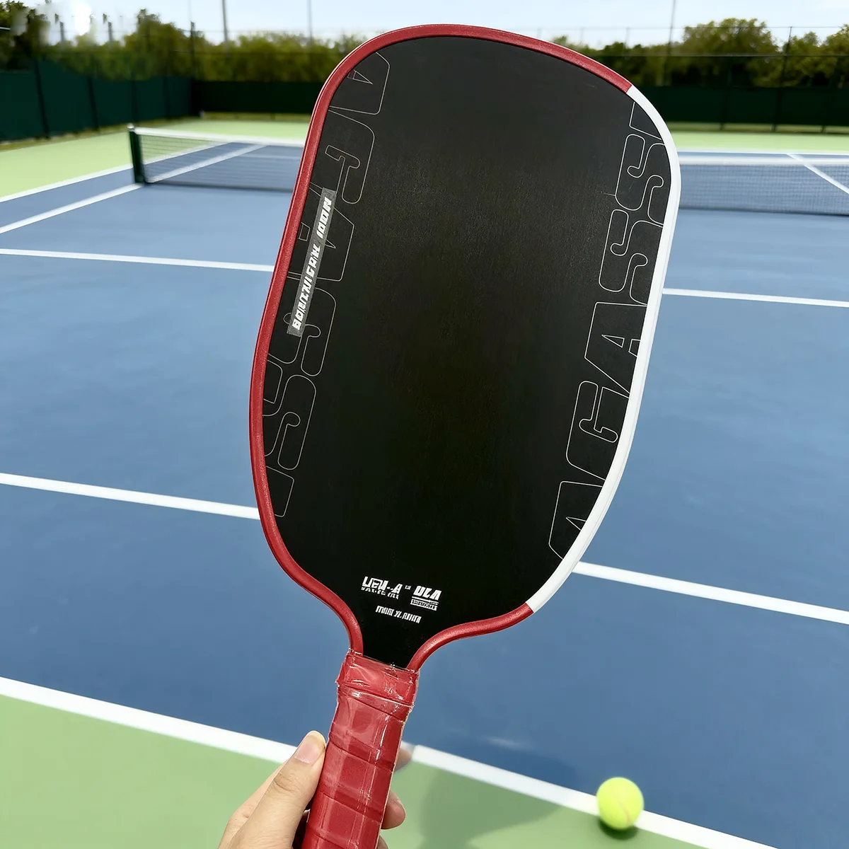

Agassi Pro 4 Pickleball Paddles OEM Gen 4 TFP Foam Core T700 Carbon Fiber More Power & Spin