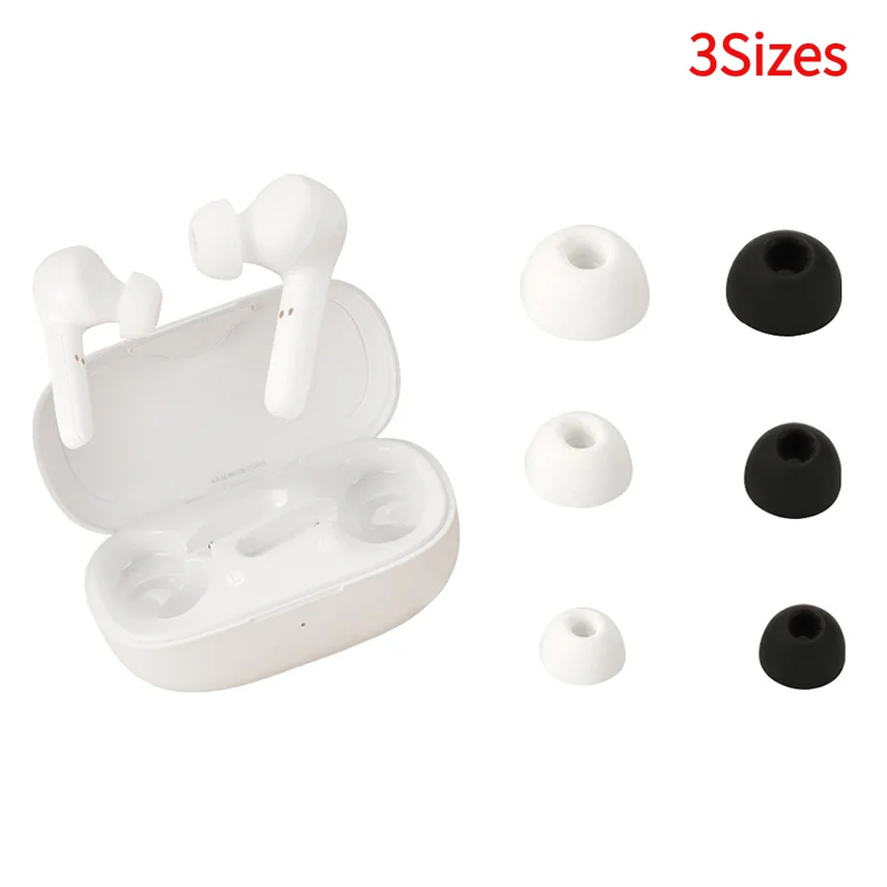 6Pcs/Set For Life P2 P3 A20i TWS Tips Headphones Earplugs 3 Sizes Silicone Ear Tips For Soundcore Liberty 4 NC Earbuds Eartips.