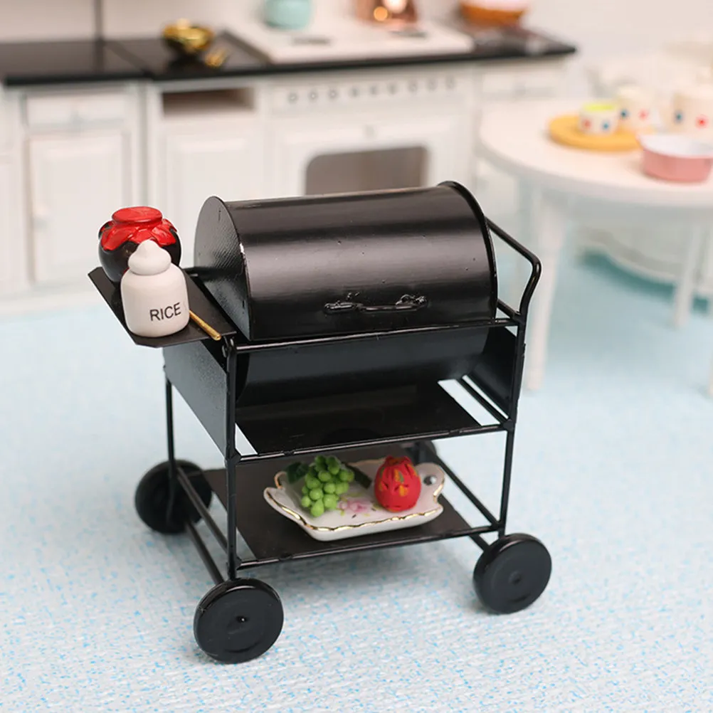 

Миниатюрная решетка для гриля, имитация кухонной техники, для декора мини-домиков и поделок своими руками