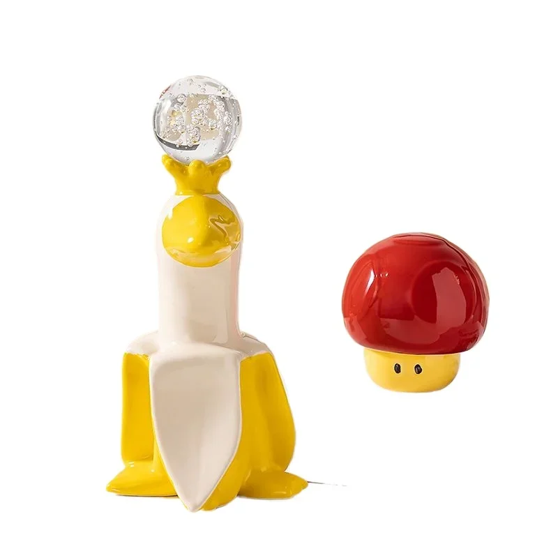 

Bottles, cans, Internet celebrities, cotton swabs lunch shops, toothpicks, dental floss, living room ceramic mushroom creativity