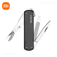 Xiaomi NexTool EDC Mini Multitool Knife Folding Scissors Nail File Portable Screwdriver Outdoor Cutter Combination Hand Tools