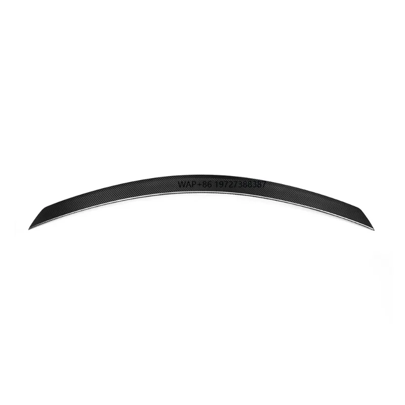 OEM Style Prepreg Dry Carbon Rear Trunk Spoiler For  C Class W204 Sedan Coupe