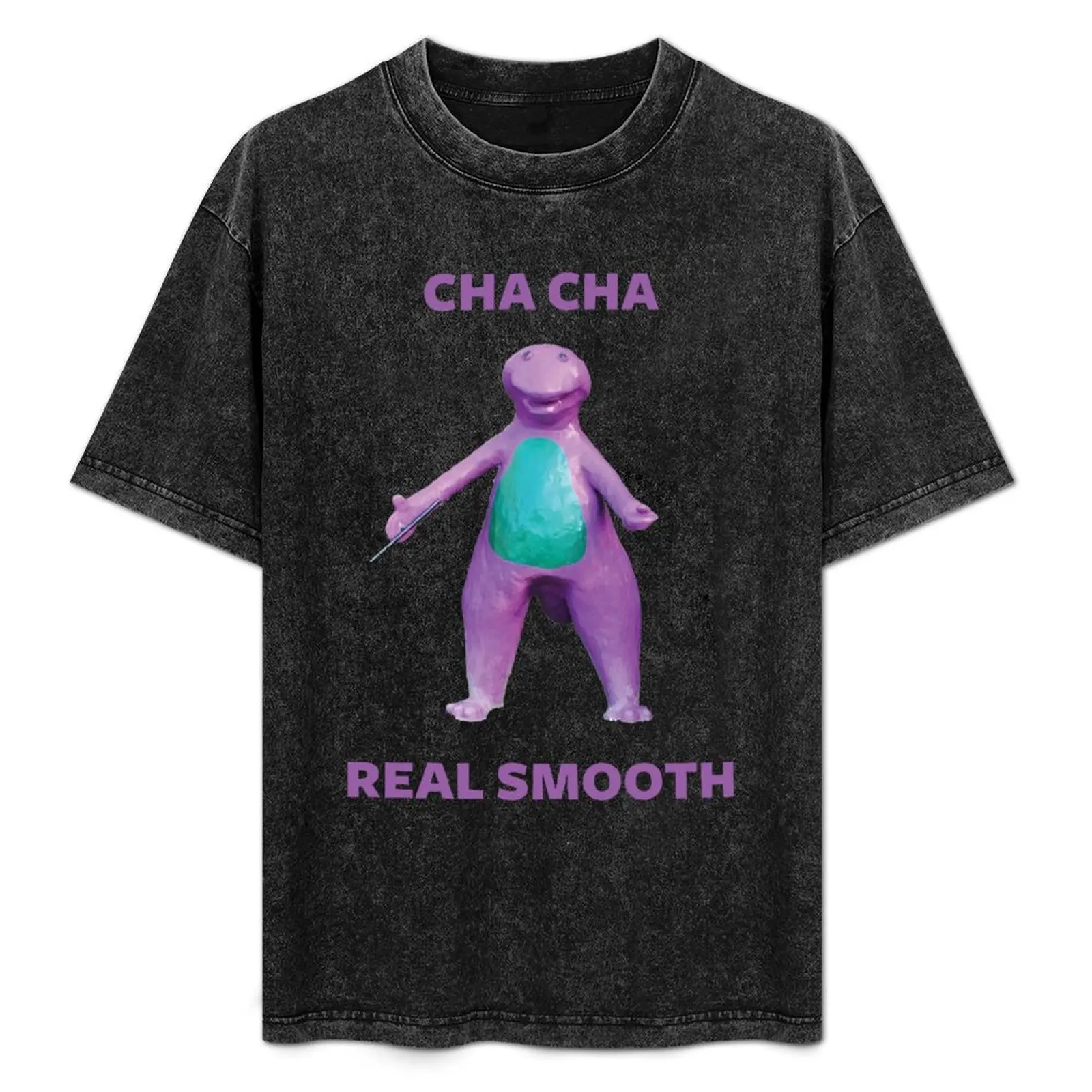 

Cha Cha Real Smooth Meme T-Shirt anime tshirt t shirts for man cotton t shirt man cotton man t shirts cotton T-Shirt