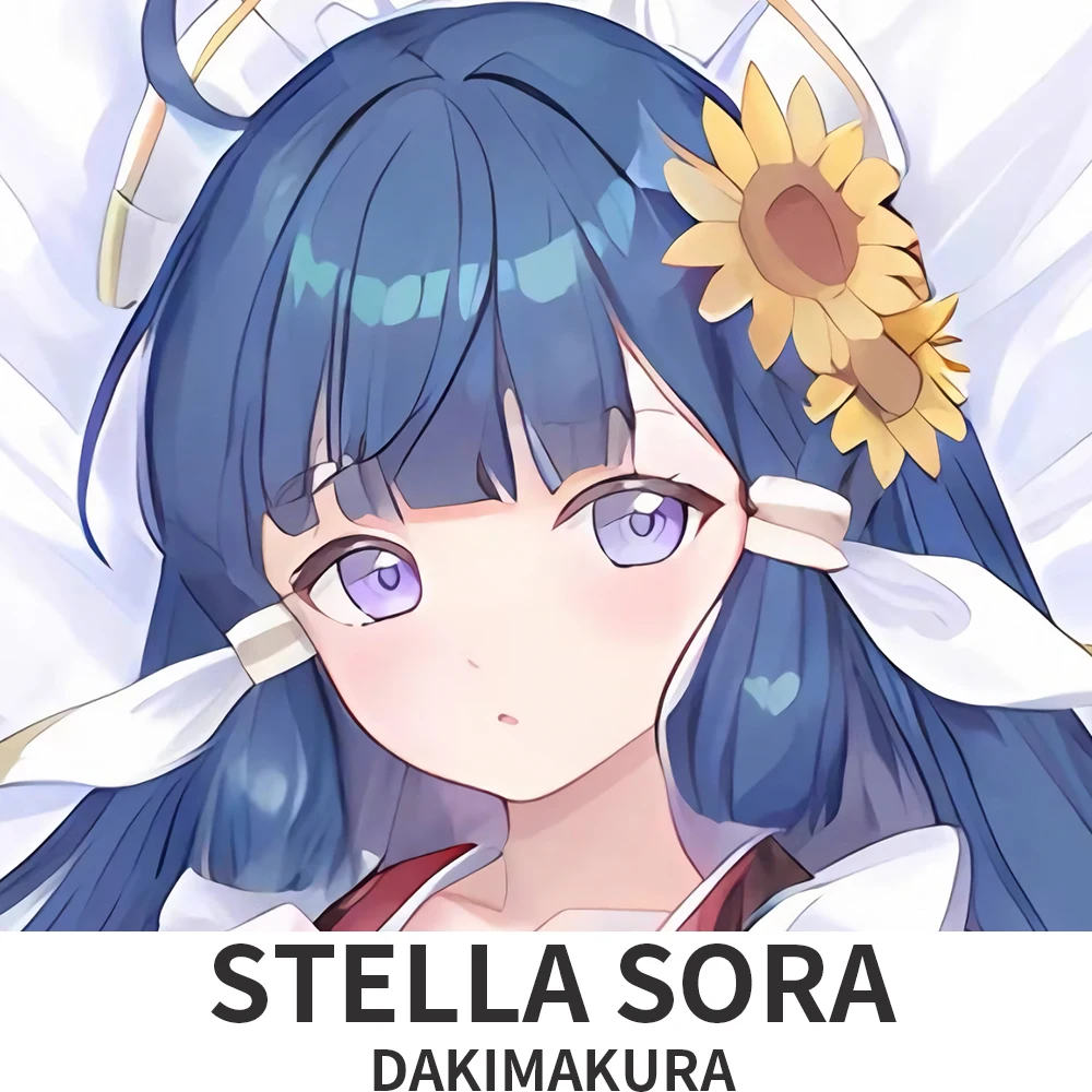 Stella Sora Chitose Shia Dakimakura Hugging Body Pillow Case Anime Pillow Cushion Cover