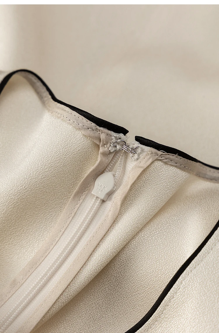 2025  Luxury Elegant 40 Mmi Double Sided Heavy Crepe Silk Lotus Leaf Sleeve Shirt New Women 5Z75