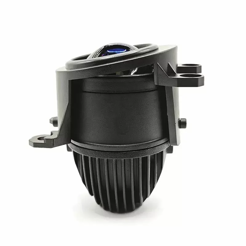 2 Inch Bi LED Projector Fog Light with Halo Dual Direct Laser Lens Super Bright High Low Beam Car LED Fog Lamp Retrofit Upgrade