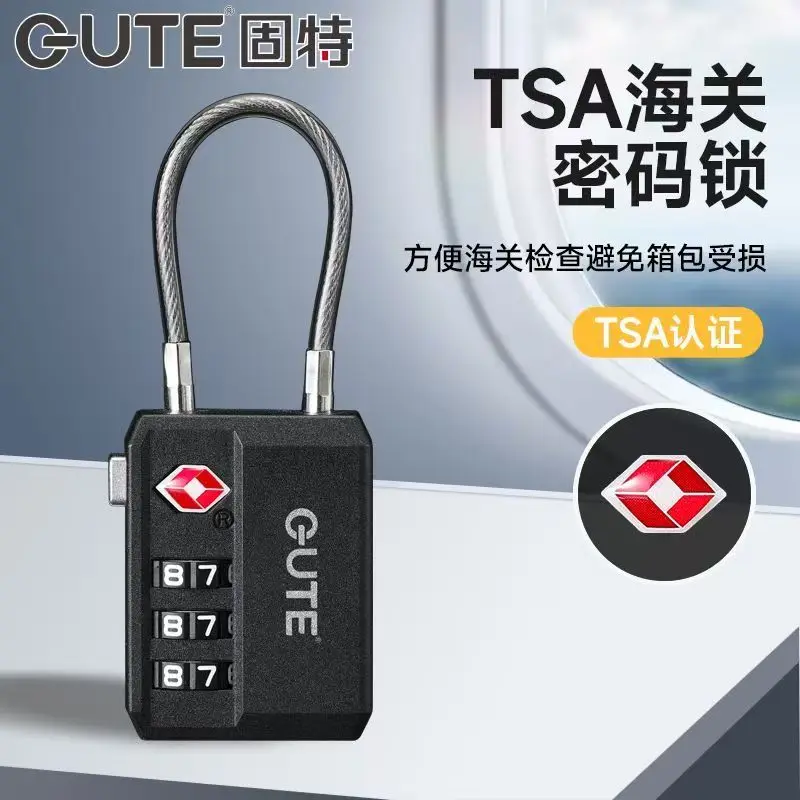 TSA Password Padlock Customs Luggage Padlock Household Student Dormitory Cabinet Lock Luggage Security Lock