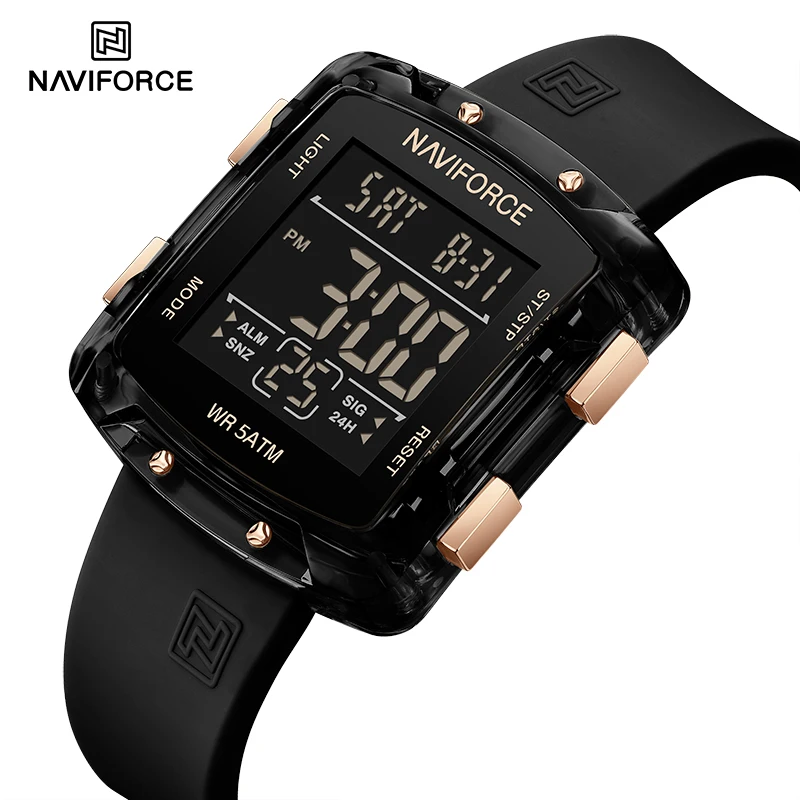 

NAVIFORCE Luxury Elegant Dress Women's Watch 5ATM Waterproof Ladies Quartz Wristwatch Personality Clock Romatic Girlfriend Gift