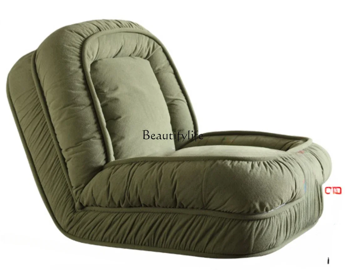 

Large Lazy Sofa Bed Single Chair Recumbable Sleeping Folding Leisure Chair Living Room Tatami