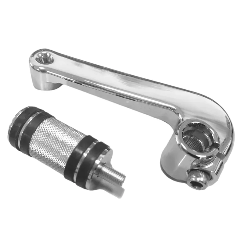 

OB-Chrome Mid Control Shift Lever Shifter W/ Pedal Mid Control Shift Lever Shifter Lever Shifter Pedal