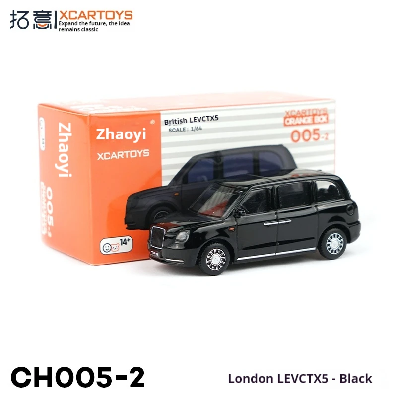 

Модель автомобиля из черного сплава XCARTOYS LEVC TX5 - литая миниатюрная коллекционная игрушка London Taxi в подарок для детей и взрослых