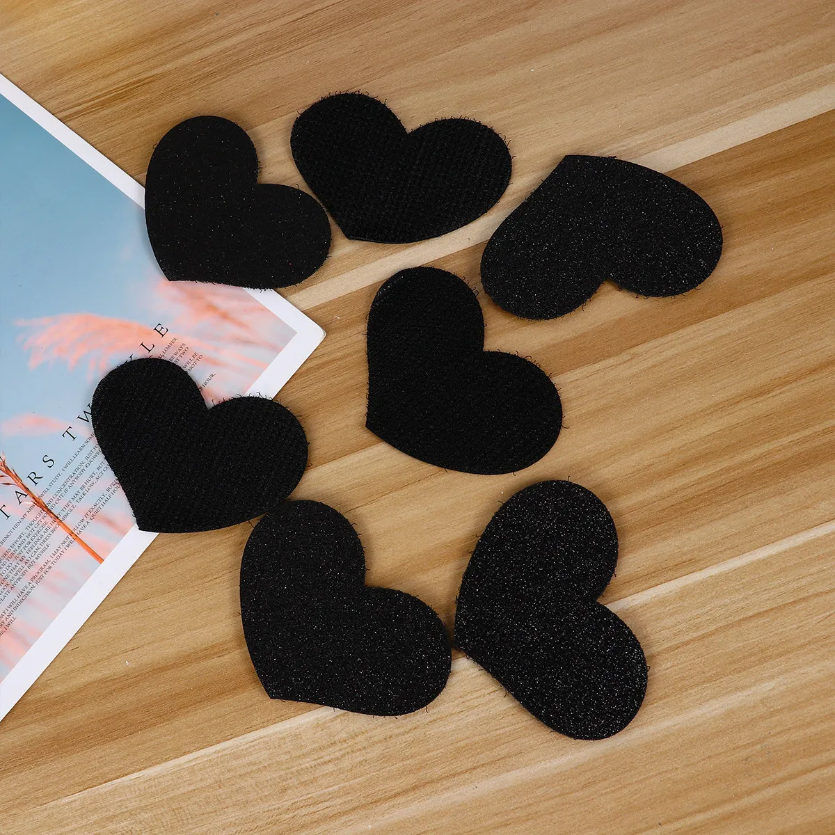 

10Pcs Hair Bang Stickers Seamless Traceless Hair Fringe Sticker with Extra Strong No-Metal Elastic Perfect for Ponytails during