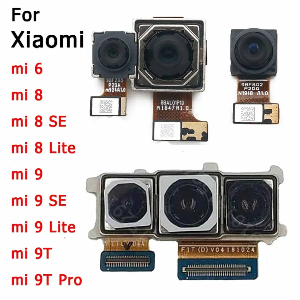 Rear Camera For Xiaomi Mi 8 Lite 9 SE 9T Pro 6 Mi6 Mi8 Mi9 Back Camera Module Backside View Repair Flex Spare Parts