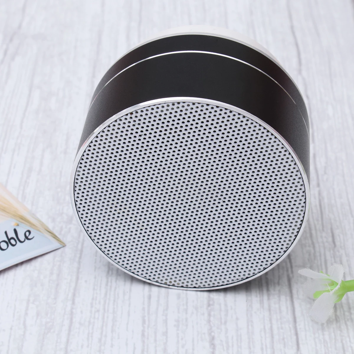 

Wireless Speaker Smart Phone Speakers Mini Size Black Student Desktop Portable Rechargeable V3 Super