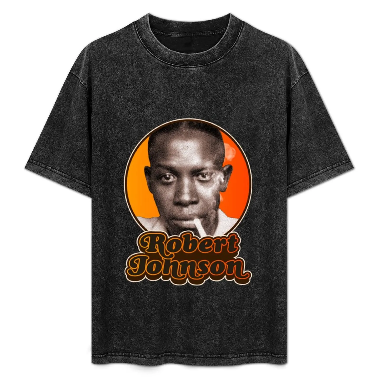 Robert Johnson T-Shirt anime clothes vintage graphic tee shirts graphic tee men