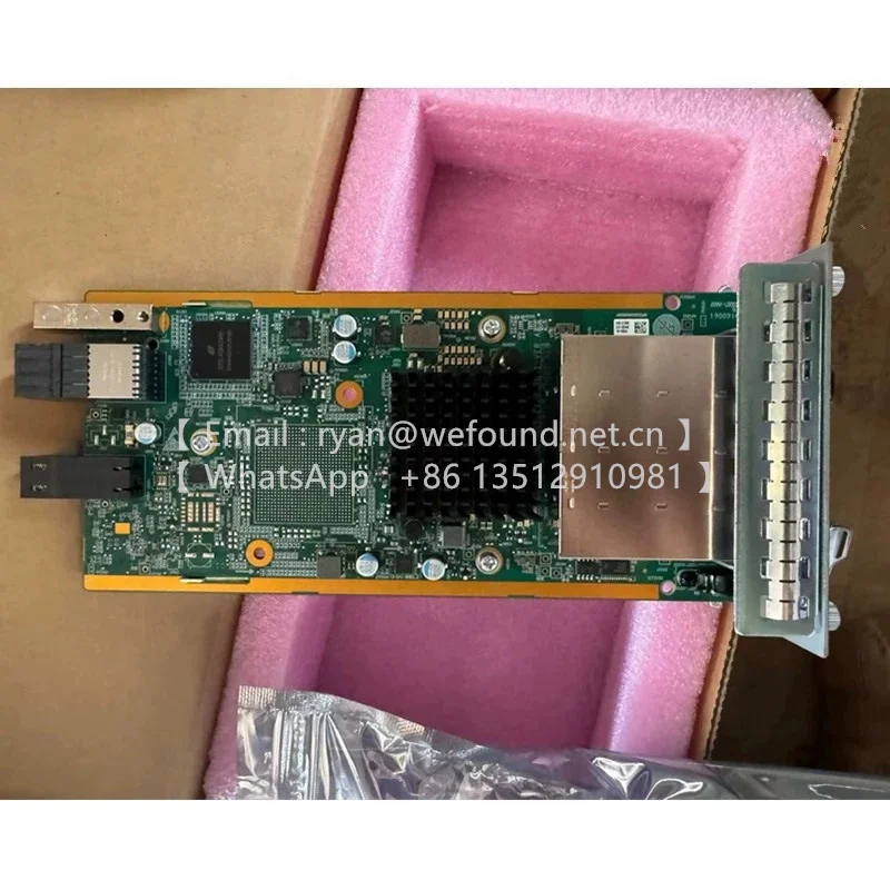 S7X08000 (02312URW/02312URW-002: 8-Port 10GE SFP+ or 2-Port 25GE SFP28 Optical Interface Card (Only Ports 1 and 2 Support 25GE))