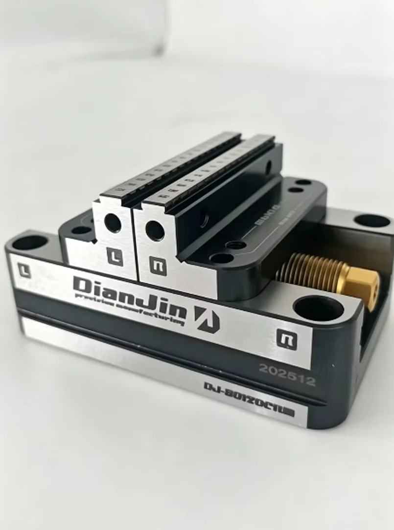 

DJ-80120CRM Four-Five-Axis Fixture Self-centering Vise Positive Negative Quick Clamping Tool