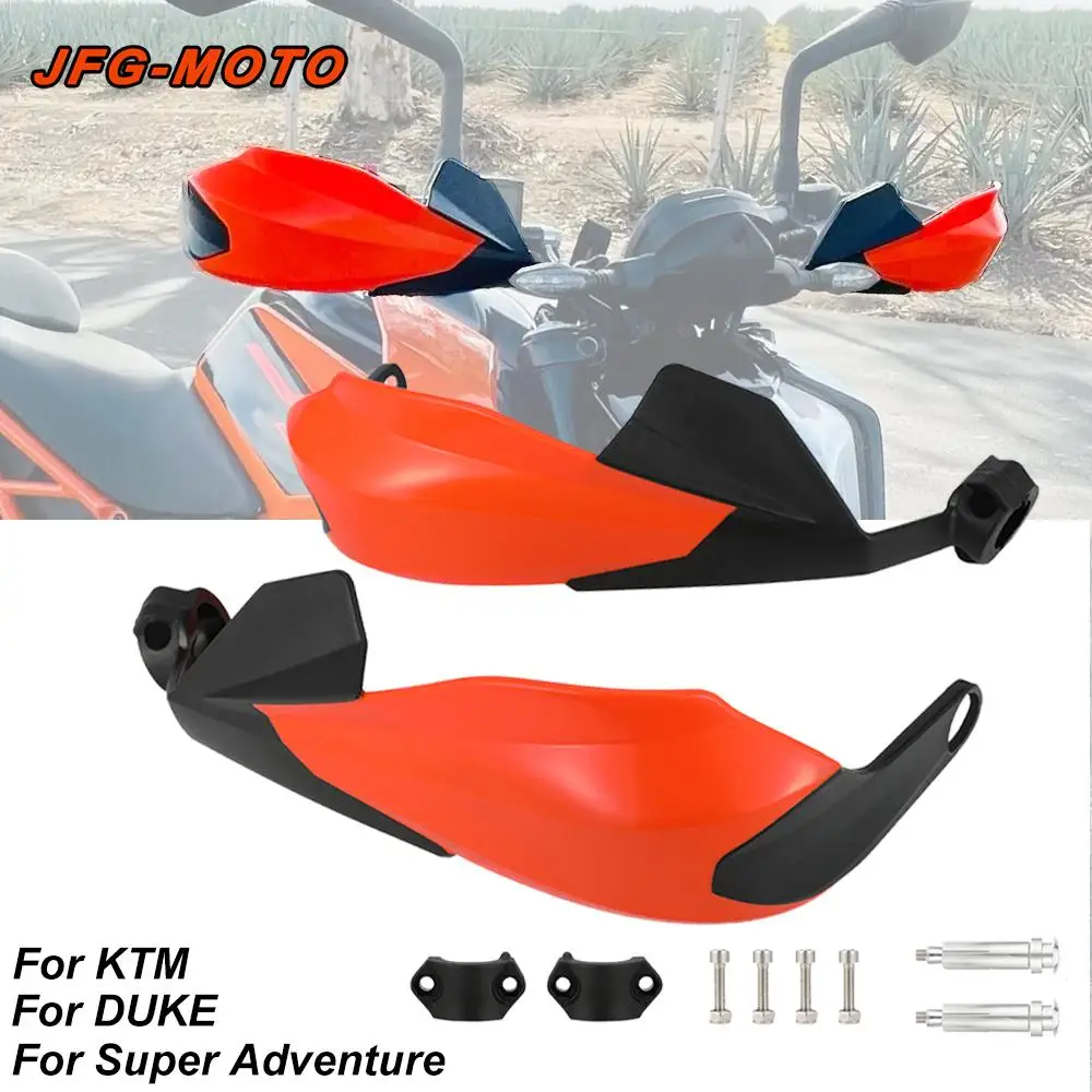 Handguard para ktm acessórios da motocicleta guiador protetor de mão lidar com barra cobre para ktm super aventura duke universal