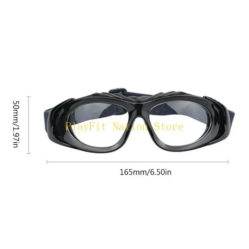 Sports Glasses, Men Womens Protective Goggles Eyewear Baseball Running Sports Cycling Glasses, Anti-Fog Shock-Absorption