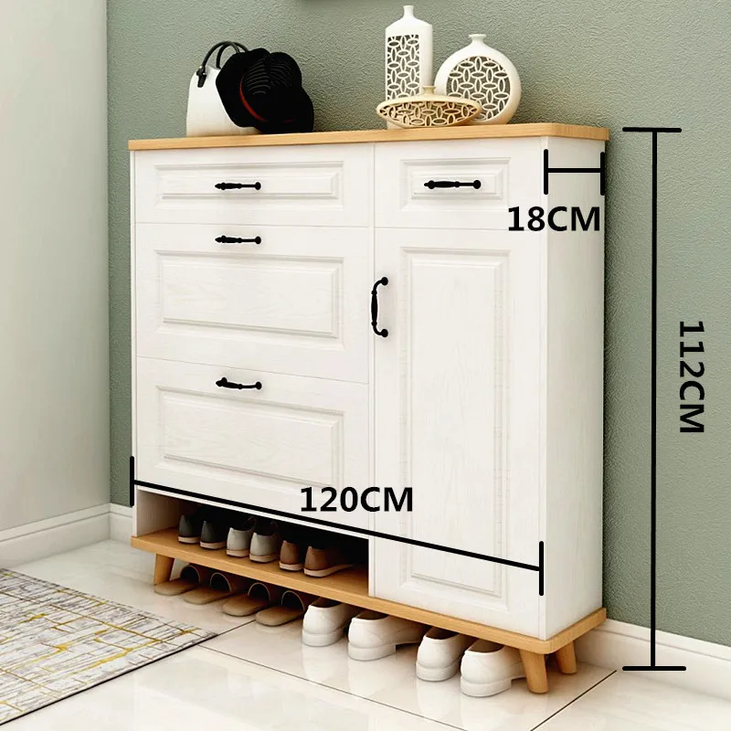 Ultradünner Schuhschrank, Kippeimer, Foyer, 17 cm, einfacher, moderner Multifunktionsspind