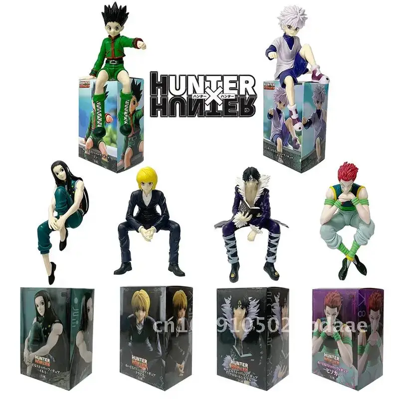 

Hunter×Hunter Anime Phantom Troupe Hisoka 14cm Action Figure PVC Model Toy Noodle Stopper Room Decor Collectible