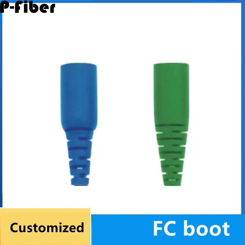 

FC boot 1000pcs for optical fiber connectors kits drop cable short boot blue green 3.0mm 2.0mm 0.9mm free shippping P-fiber