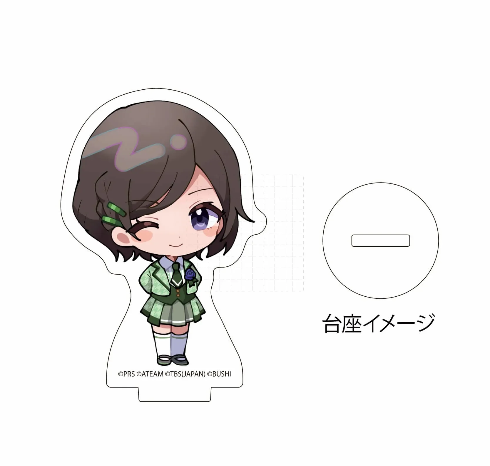 เกม Hoshimi Junna Kagura Hikari Kaoruko Hanayagi อะคริลิค S-beard ตุ๊กตาอะนิเมะ AKIRA YUKISHIRO รูป Pate เด็ก Spy และ Y เทคนิคฟุต