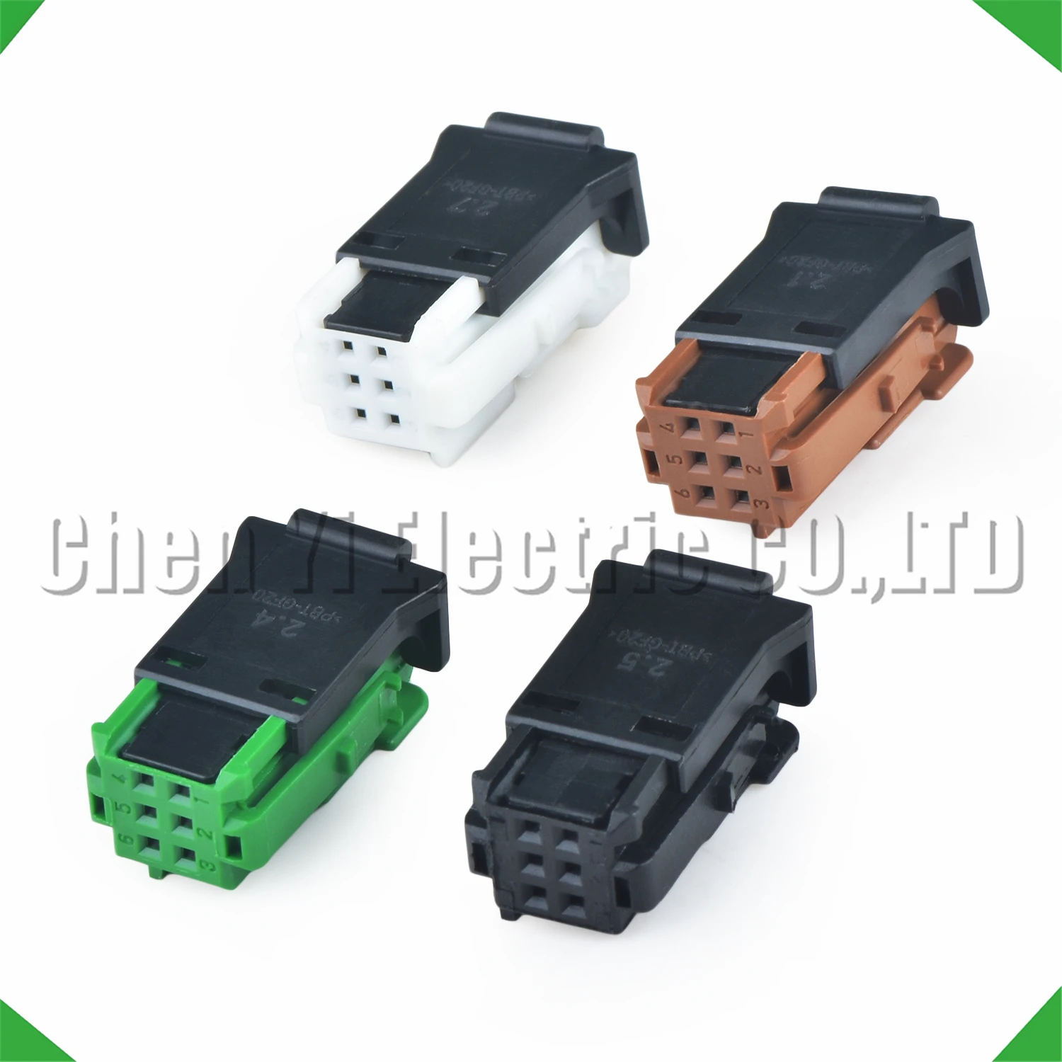 6 Pin Auto Connector Rearview reverse mirror Wire harness Plug 953382-1 953382-2 953382-3 953382-4 For Peugeot 301 Citroen C4 C5 view 3