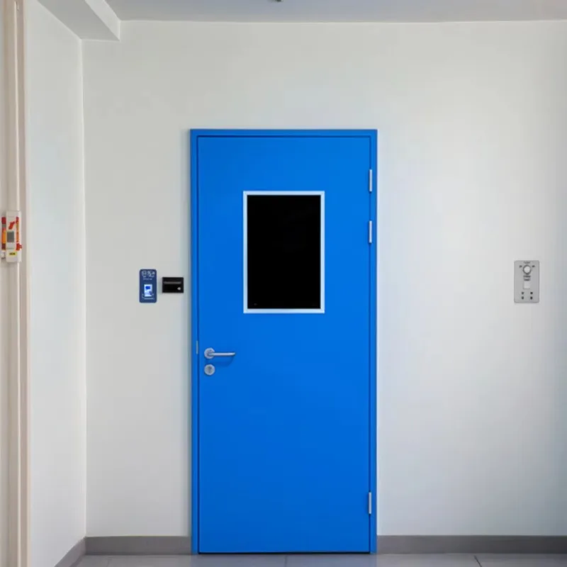ZS custom high quality stainless steel indoor door clean room workshop home design operating room door